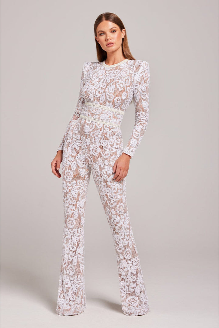 Lisa - Eleganter Jumpsuit In Pizzo