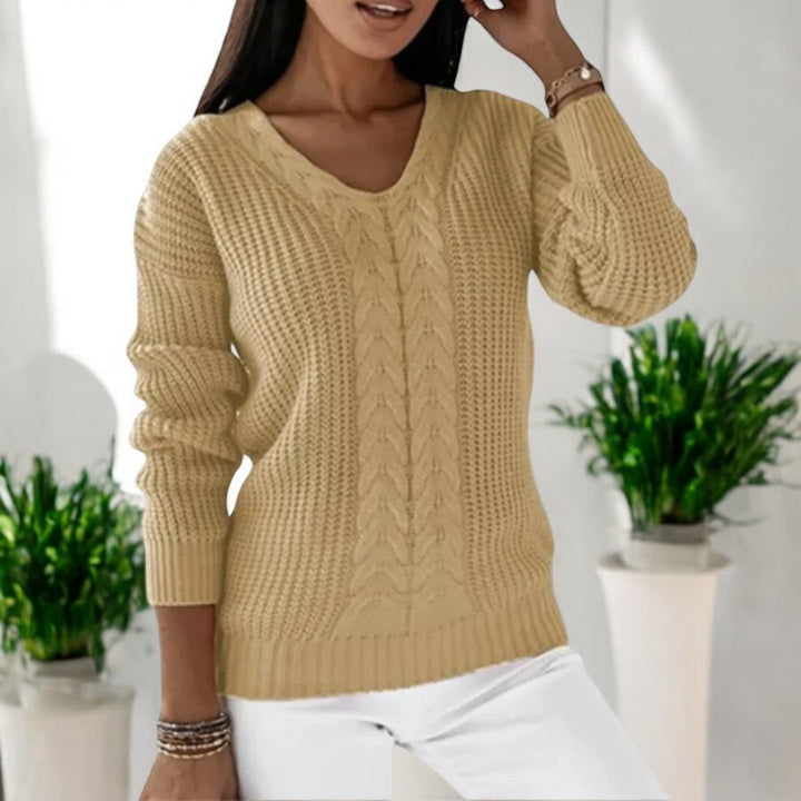 Elin - Klassischer Strickpullover