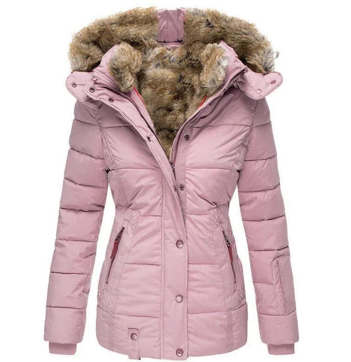 Stefanie™ - Warmer Wintermantel mit Fellfutter
