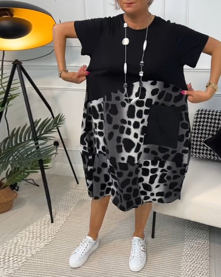 Sherlene - Leopardprint Kleid