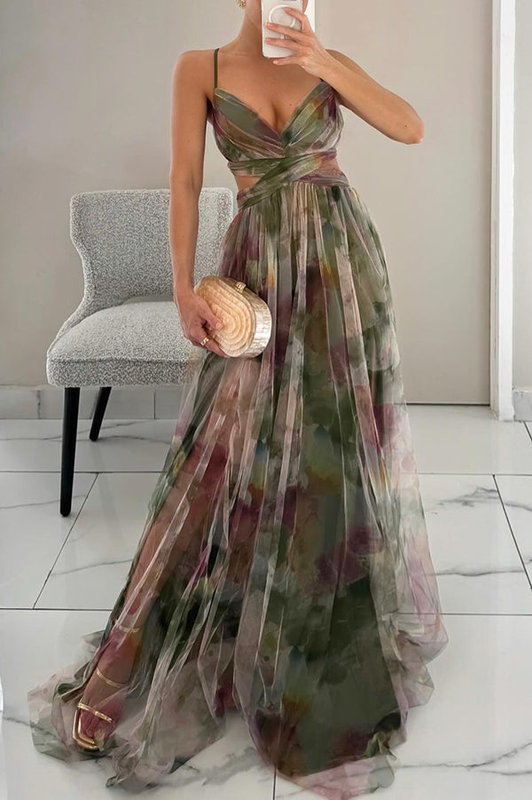 Alina | Atemhaftes Maxi-Kleid