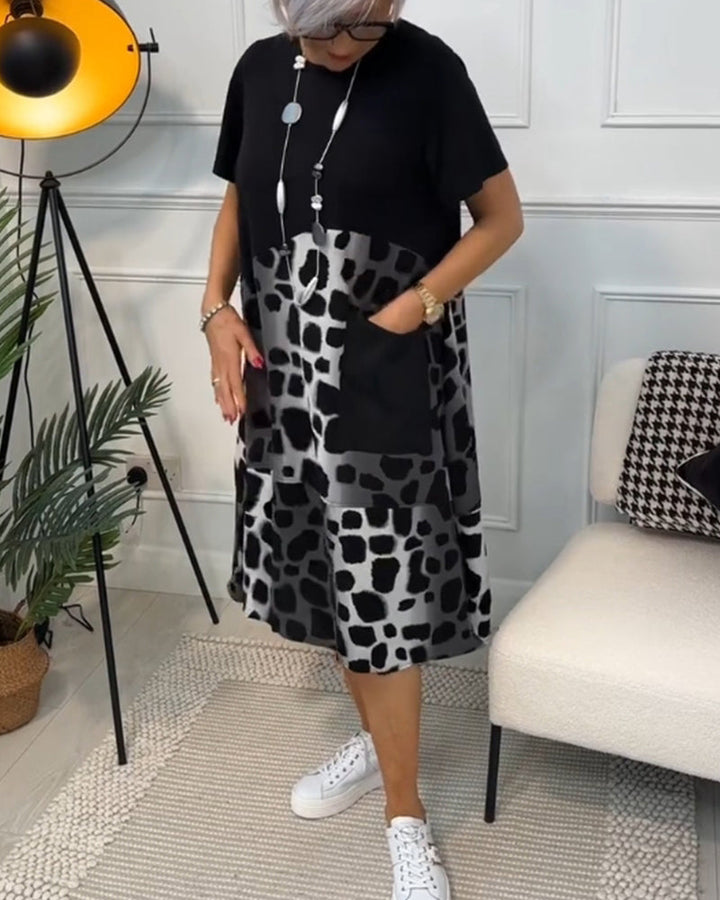 Sherlene - Leopardprint Kleid