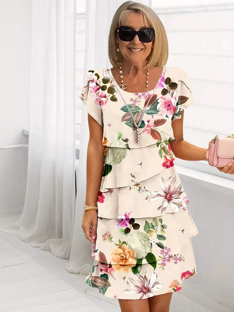 Emily™ – Elegantes Maxikleid mit Blumen