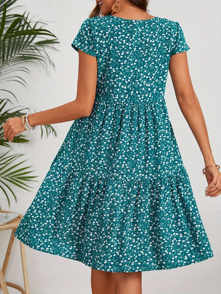 Valeria™ | Vintage-Seiden-Abendkleid