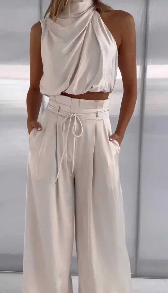 Jana™ - Satin Zweiteiliges Set