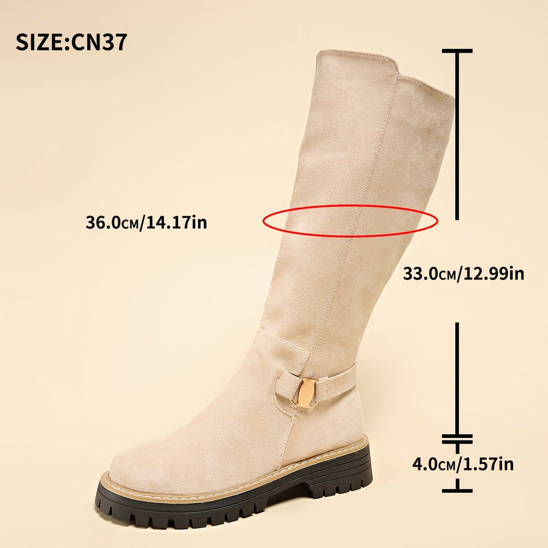 Sable | Damen knöchelhohe Stiefel mit niedrigem Blockabsatz
