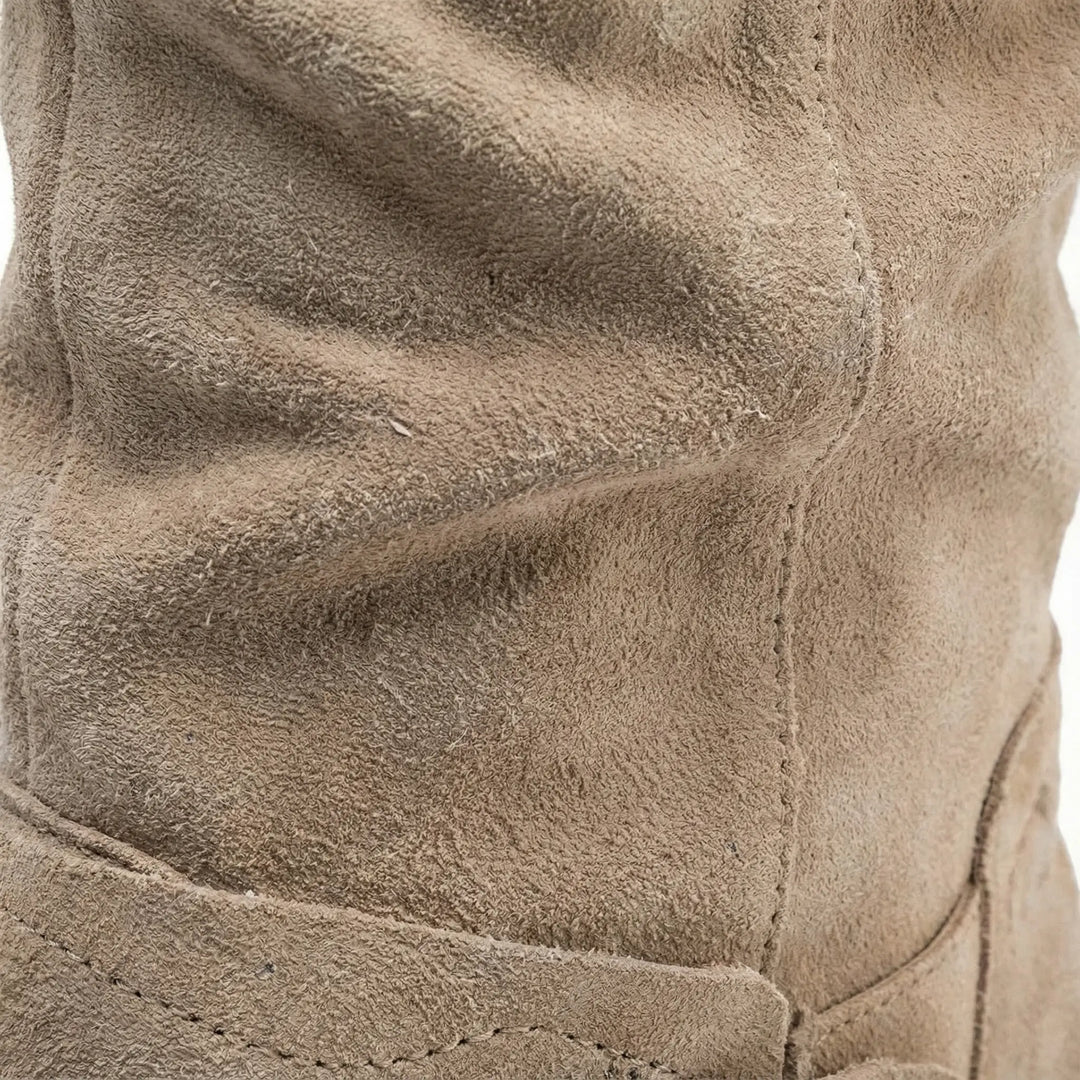 Lavinia | Botas de senhora pelo joelho com fecho lateral de correr