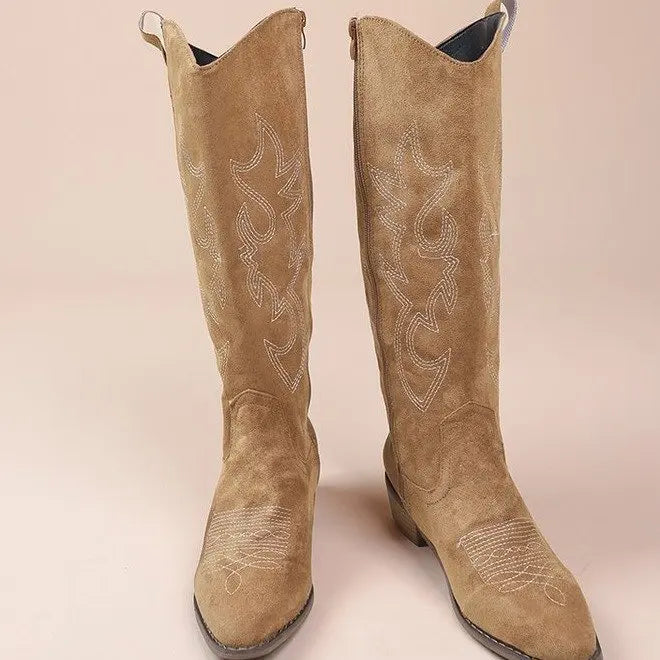 Bexley | Damen Western-Stiefel mit geräumigem Waden-Schnitt