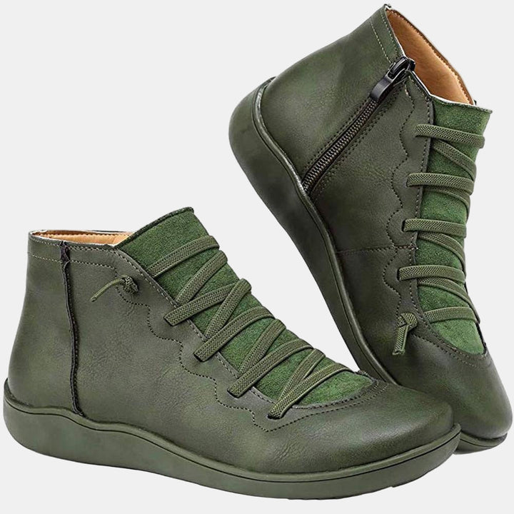 Riley | Schnür-Ankle Boots