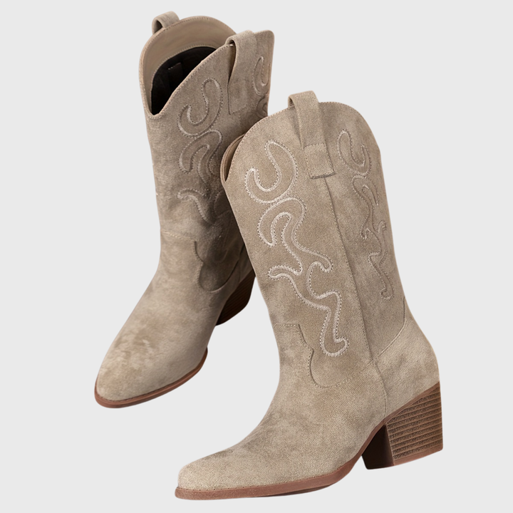 Brecka | Stivali western da donna con gambale adatto a polpacci robusti