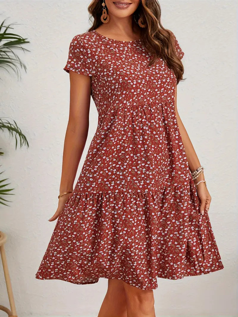 Valeria™ | Vintage-Seiden-Abendkleid
