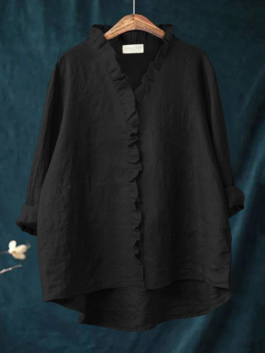 Veronica™ - Premium Rüschenshirt