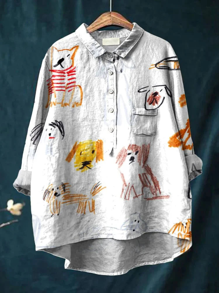 Bria™ - Hundekunst-Shirt