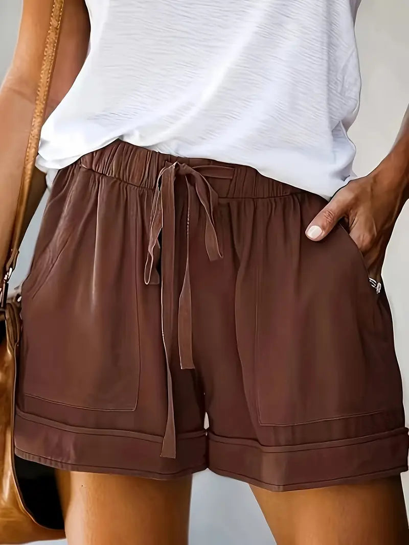 Denzel™ - Lässige Sommer-Shorts mit Kordelzug