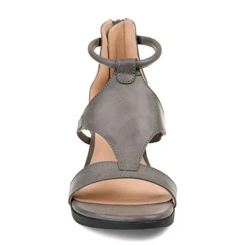 Rahel | Premium Orthopädische Ledersandalen Aus Hochwertigen Materialien