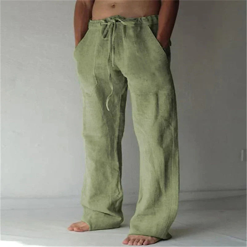 Davide - Entspannte Leinenhose