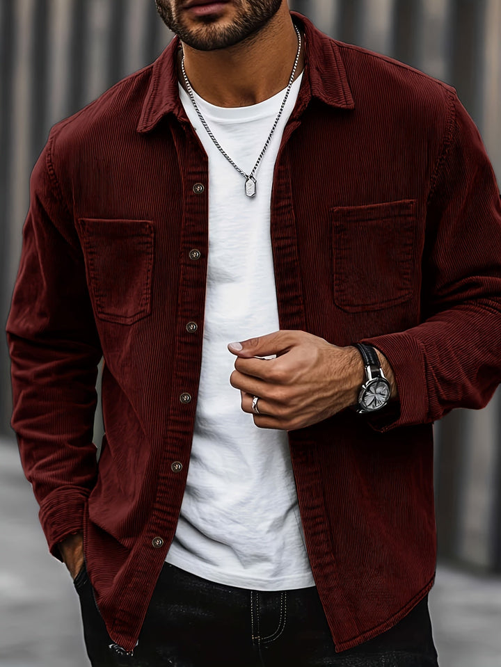 Johan™ - Herren Cordhemdjacke