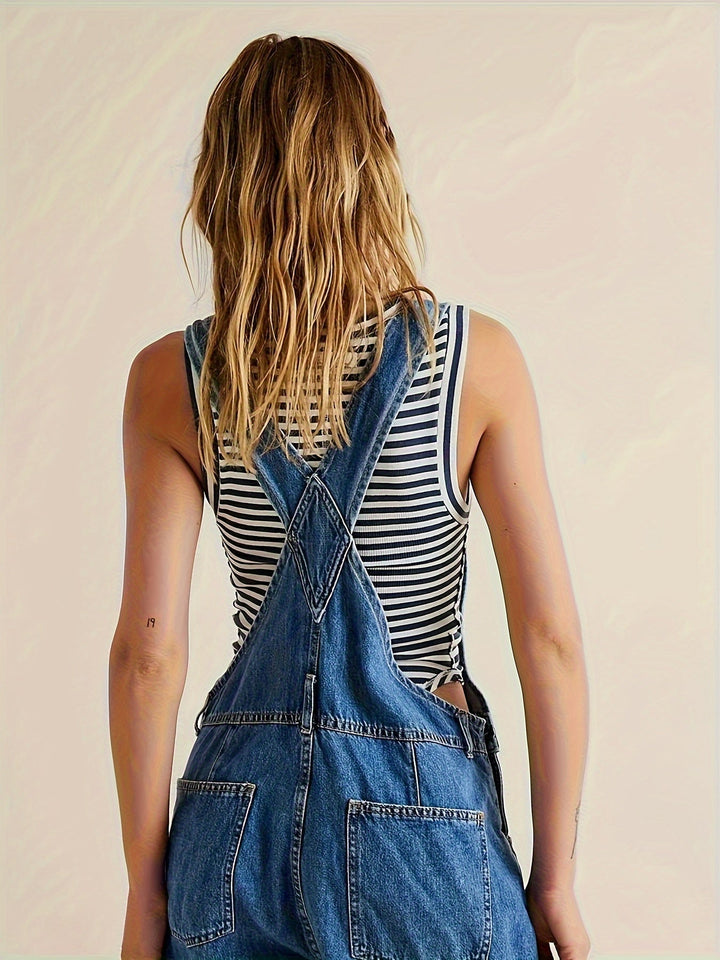 Wendy™ - Trendige Denim-Latzhose