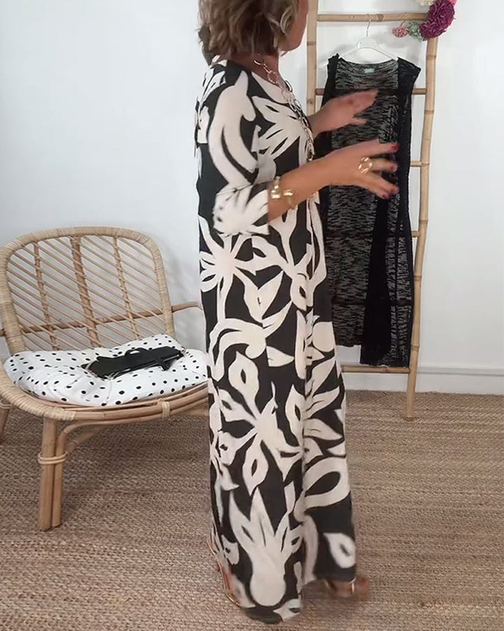 Ysabel - Abstraktes Muse Kleid