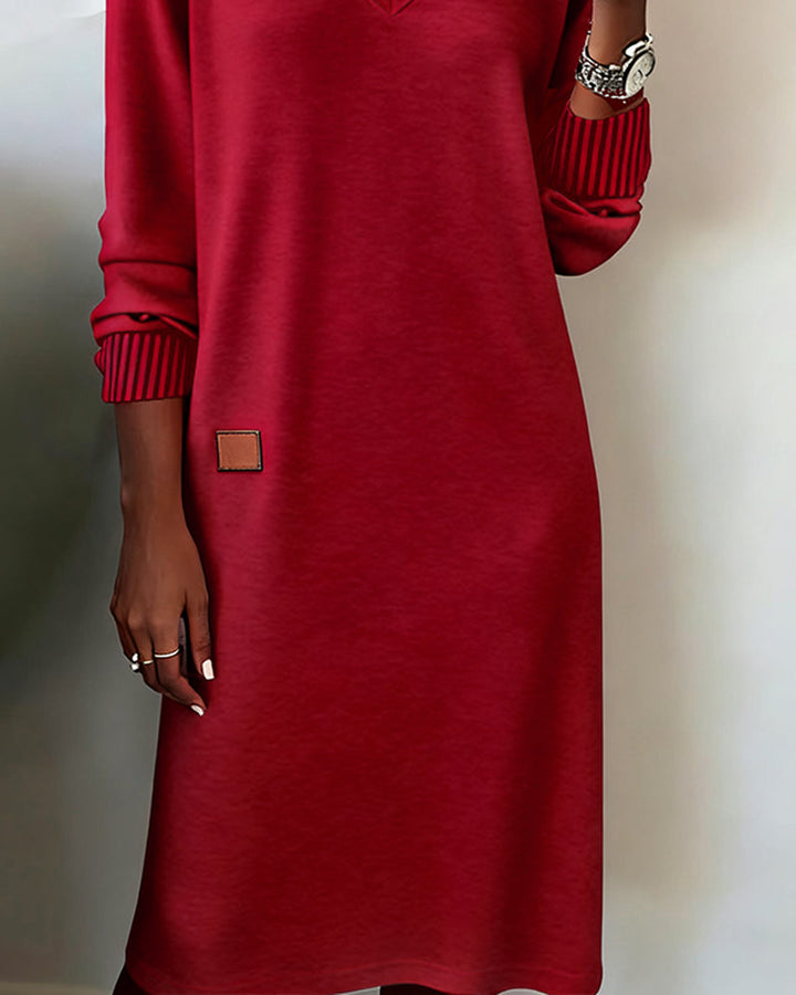 Carmen™ - Pulloverkleid mit V-Ausschnitt