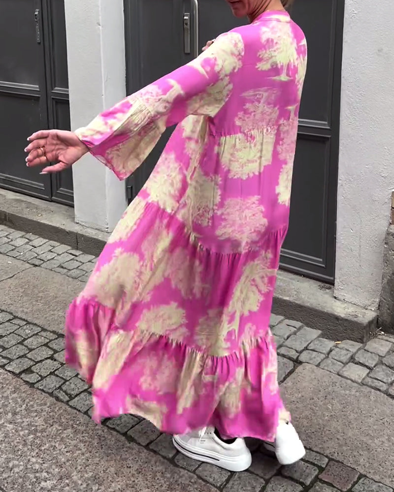 Ophelia - Langes Fließendes Kleid