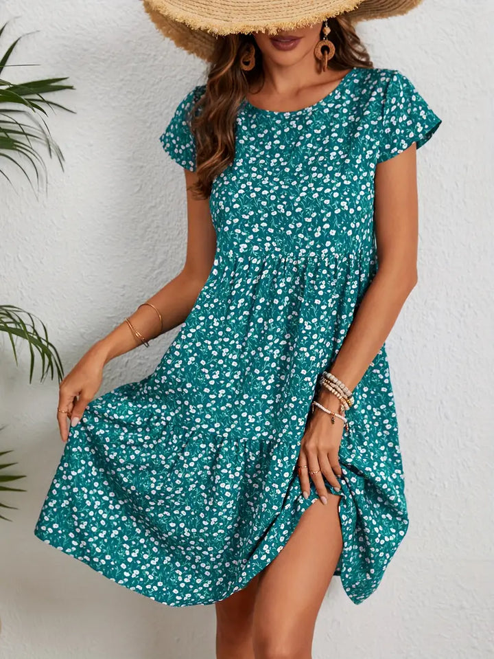 Valeria™ | Vintage-Seiden-Abendkleid