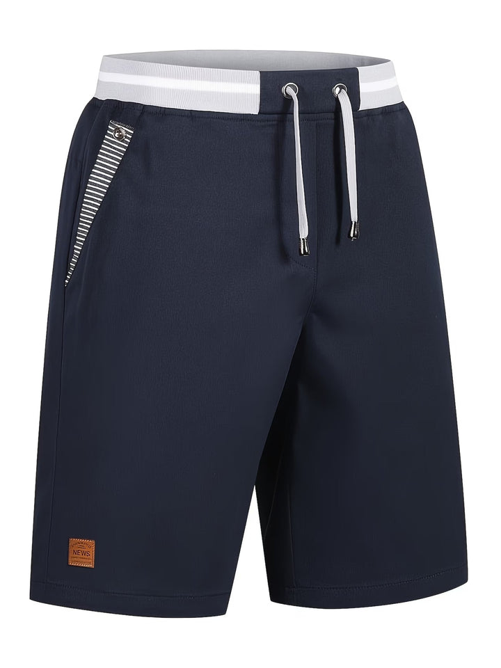 Eden | Pantaloncini al ginocchio con coulisse e tasche