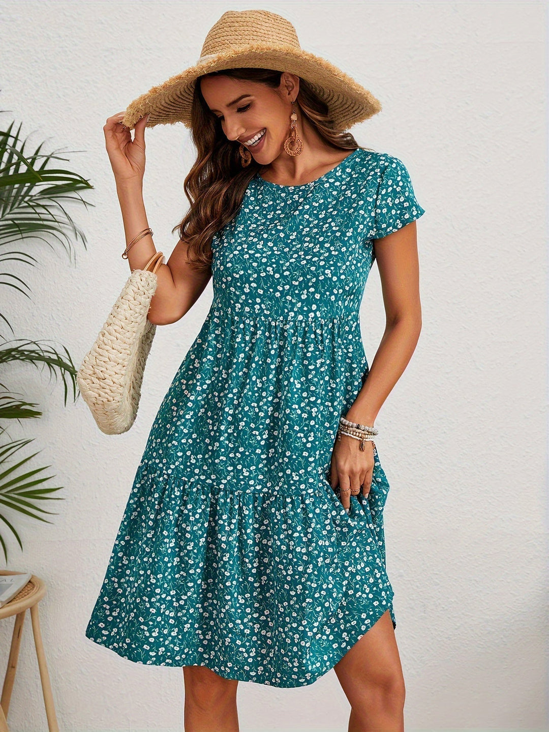 Valeria™ | Vintage-Seiden-Abendkleid