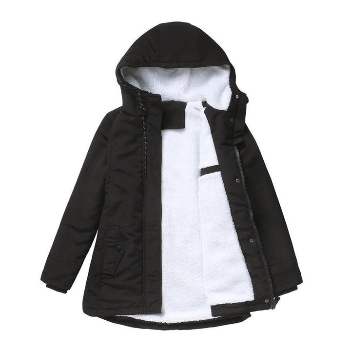 AMINA™ - Isolierte Winterjacke mit Kapuze und gestepptem Futter für ultimativen Wärmekomfort