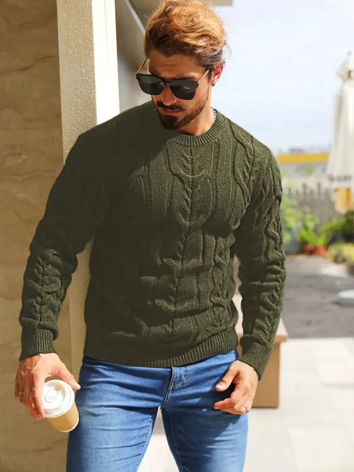 Brit & Boho™️ | Graphica Geo Strickpullover
