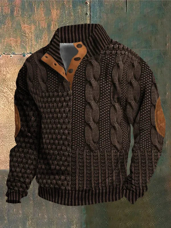 Basil™ – 3D-Print Pullover mit Muster