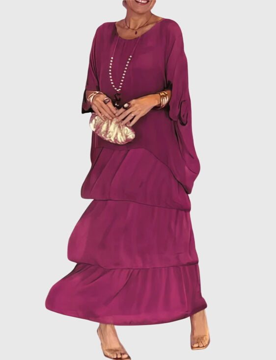 Susan™ | Elegantes, langes, fließendes Kleid