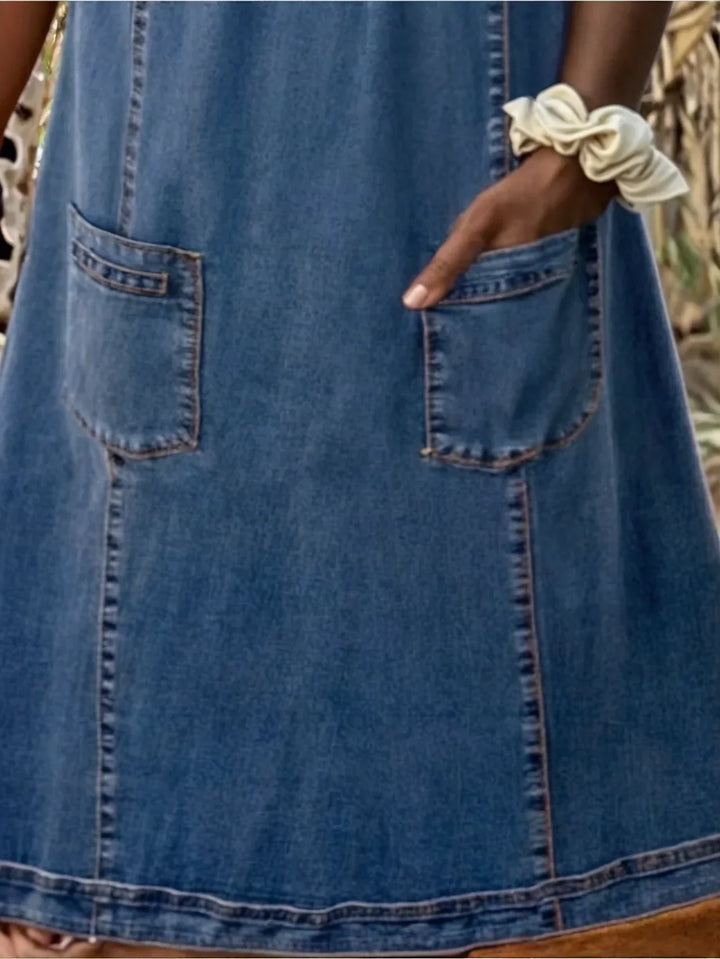 Sofia™ - Weiches Denim-Kleid