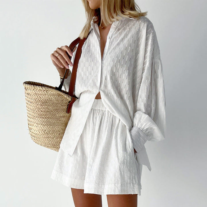 Maud | Schickes Shirt & Shorts Set
