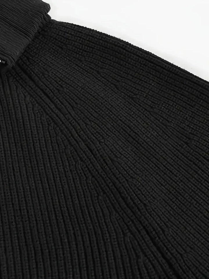 Brit & Boho™️ | Ethan Klassischer Strick-Zipper