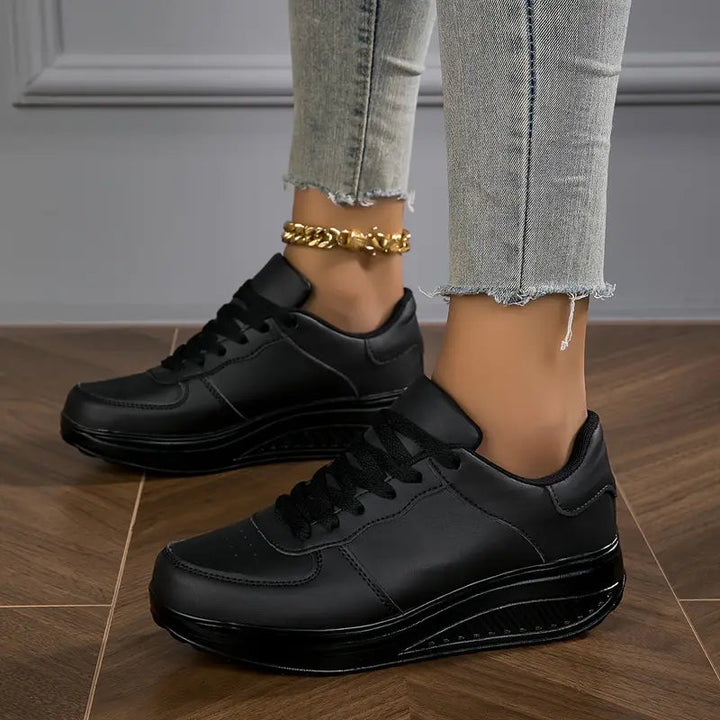 Atmungsaktive Plattform-Sneaker für Damenmode