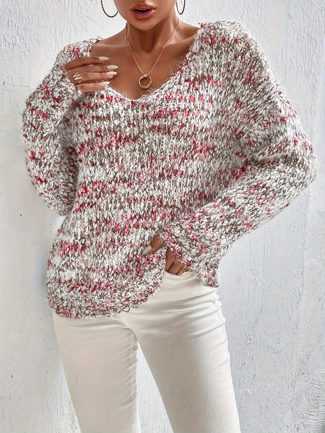 Serina™ - Lässiger Pullover mit langen Ärmeln