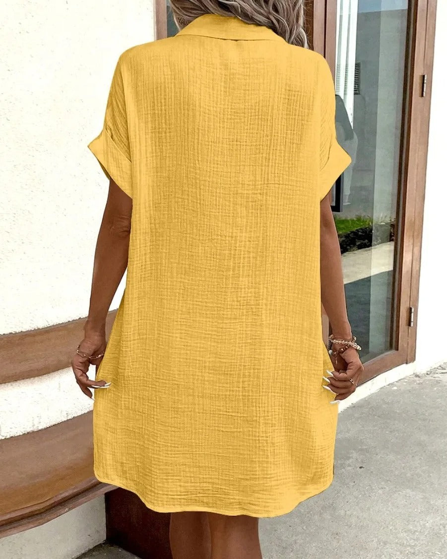 Fenna | Mühelose Knopfkleid