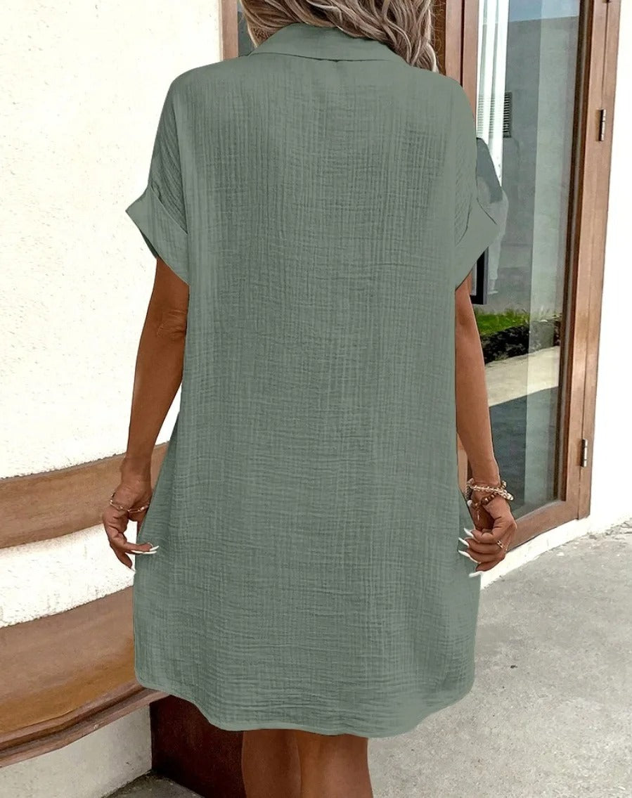 Fenna | Mühelose Knopfkleid