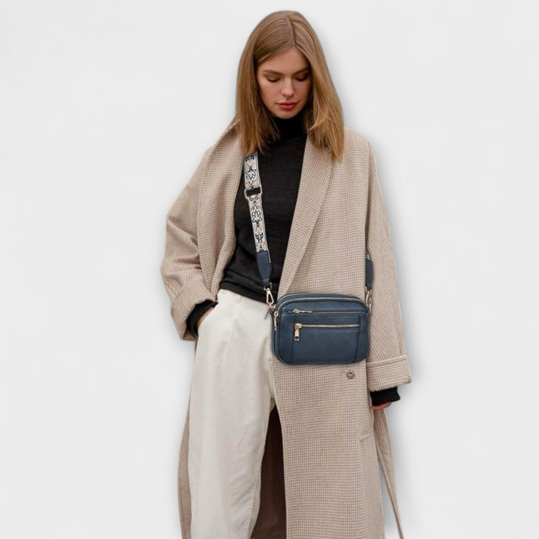 Erica™ - Elegante Leder Schultertasche