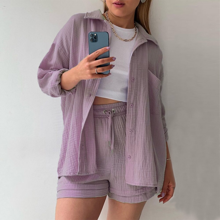 Ruby™ - Lässiges Baumwoll-Loungewear-Set