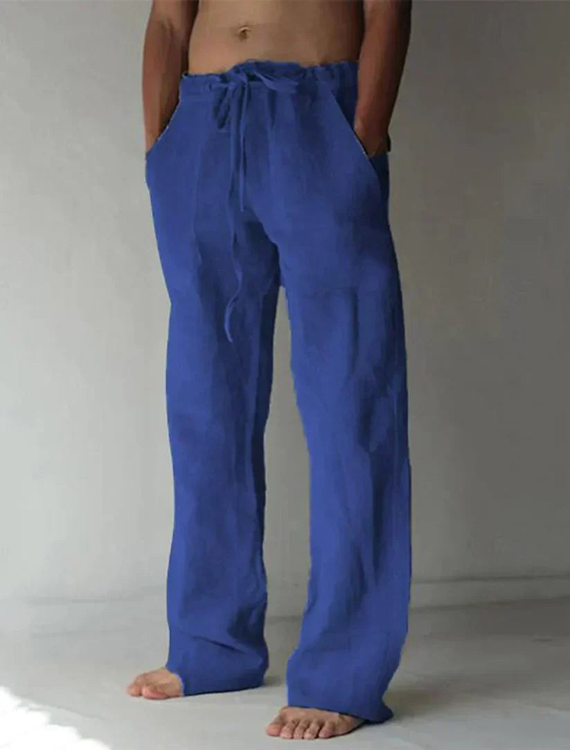 Davide - Entspannte Leinenhose