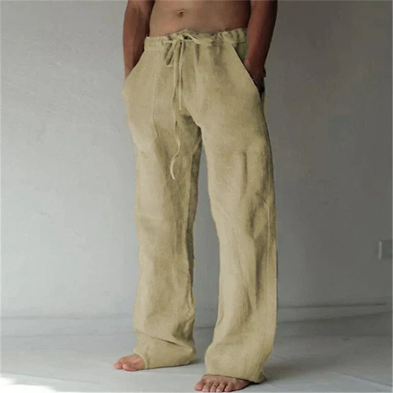 Davide - Entspannte Leinenhose