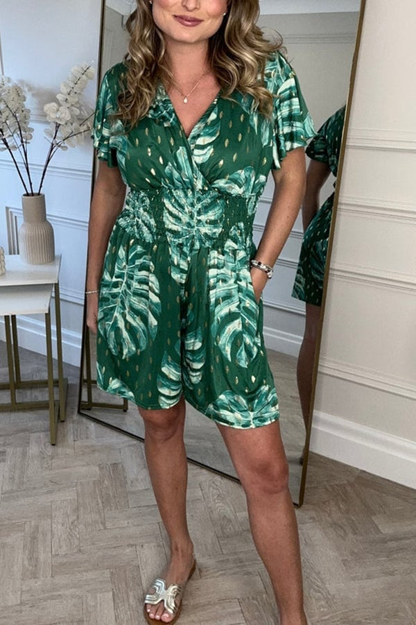 Caro | Botanischer Jumpsuit (Fast ausverkauft)