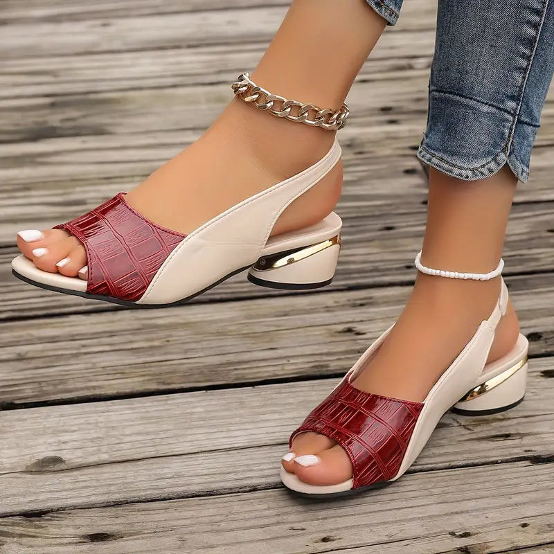 GLORIA | Stylische Orthopädische Sandalen