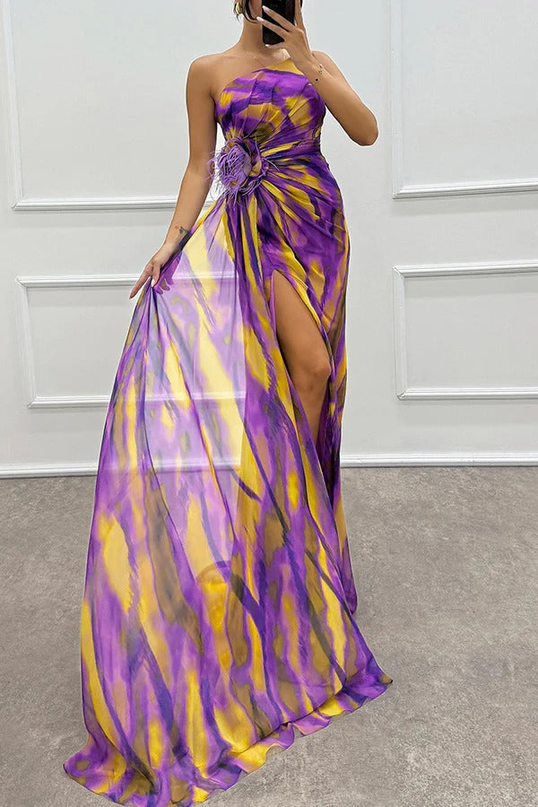 Elena | Lebhaftes Maxikleid