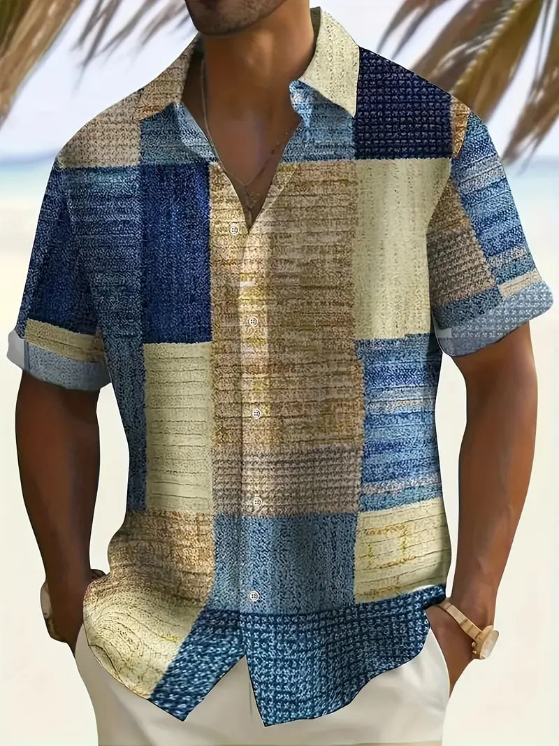 Theo™ - Stylisches Musterhemd