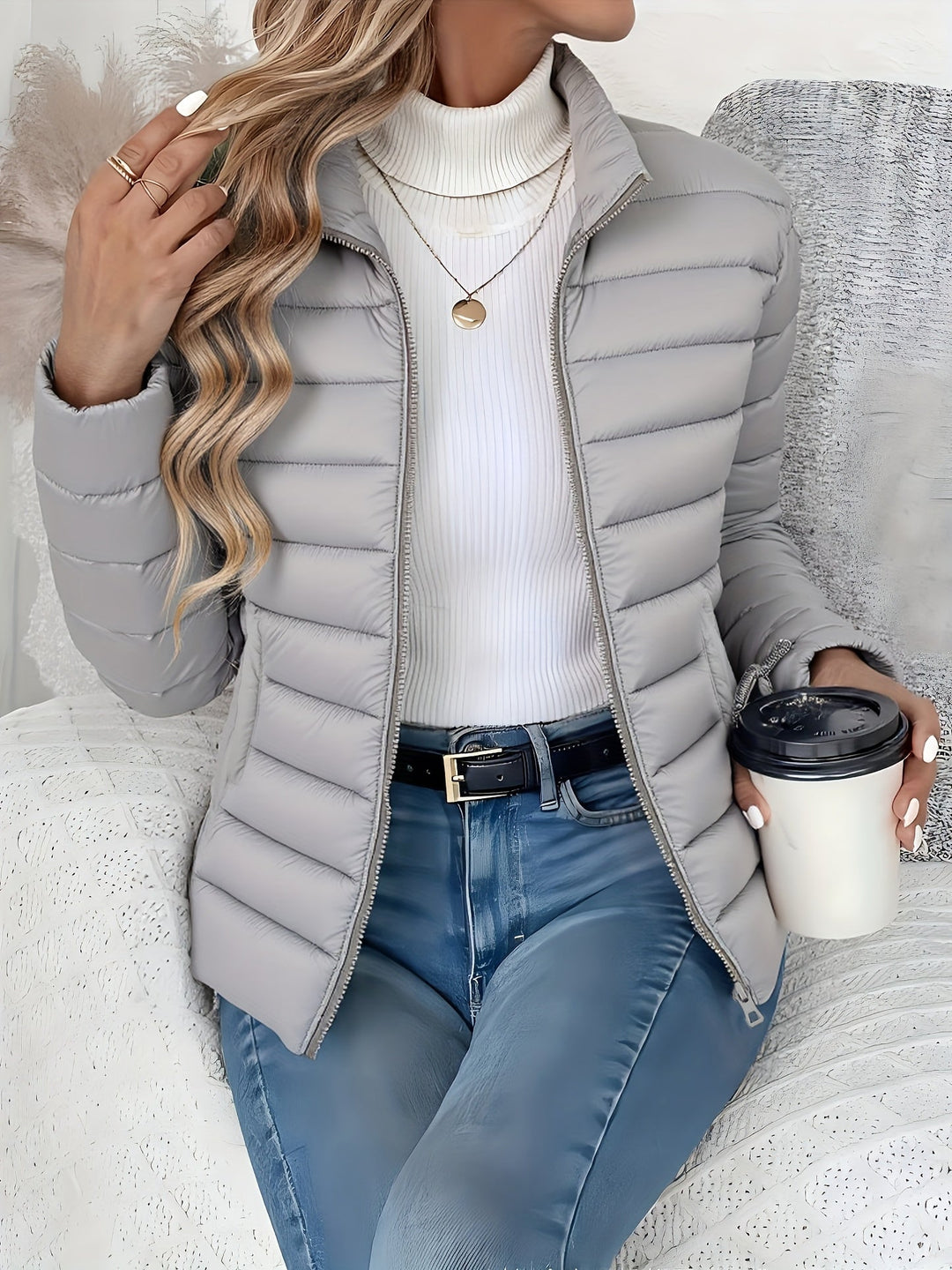 Ravina™ - Damen Leichter Wintermantel