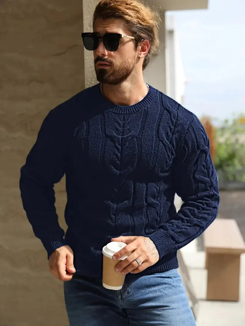 Brit & Boho™️ | Graphica Geo Strickpullover