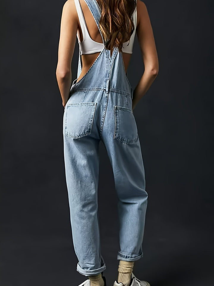 Wendy™ - Trendige Denim-Latzhose